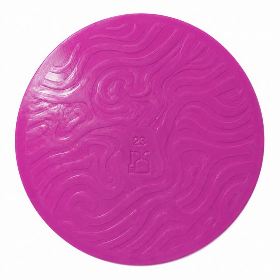Barevná dortová podložka fialová 28 cm