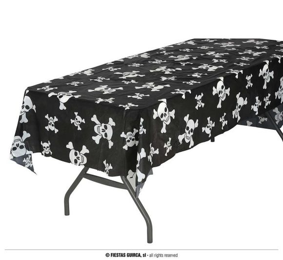 Plastový ubrus pirát - Halloween - 137 x 274 cm