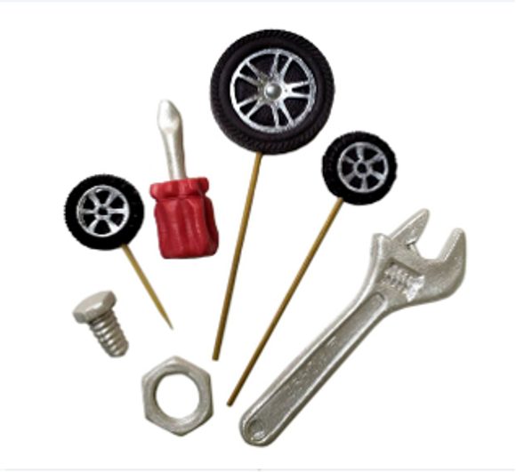 Sada jedlých dekorací – Mechanik