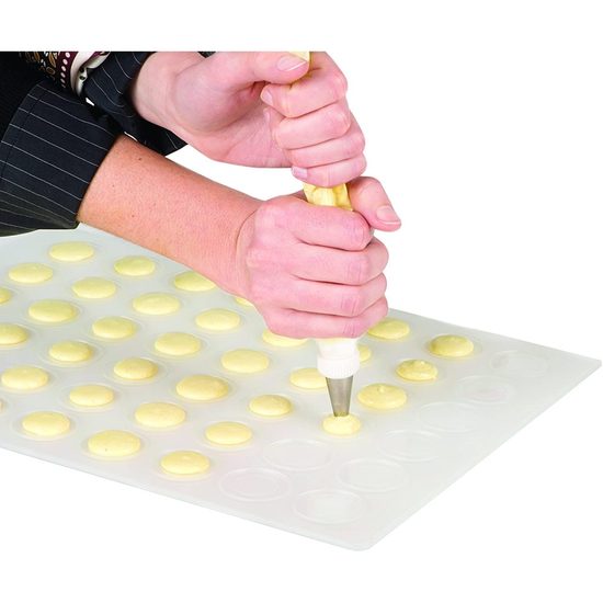Silikonová forma na makronky - 48 koleček - 30x40 cm