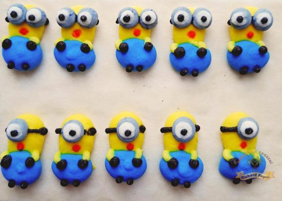 Cukrové dekorace mimoni