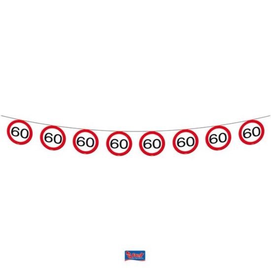 Girlanda dopravní značka 60, 12 m