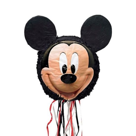 Piňata Myšák - Mickey Mouse - 43x 5,5x10,5 cm - Tahací