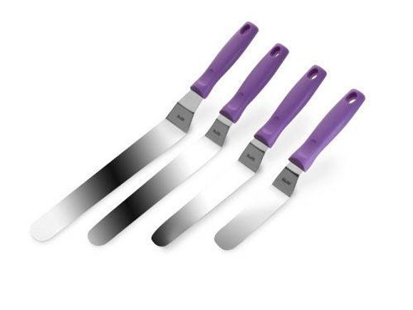 Cukrářský nůž, roztírací, zahnutý - 15cm