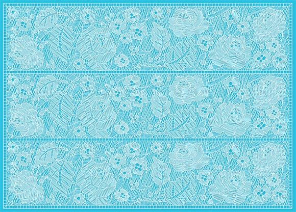 Silikonová otiskovací podložka - Růže