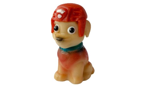 Tlapková patrola - Paw Patrol Zuma (oranžovo-červený) - marcipánová figurka