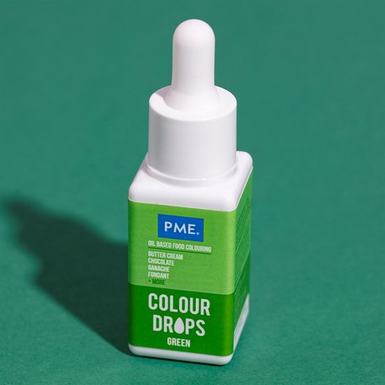 PME Colour Drops – zelené barvivo 20 ml