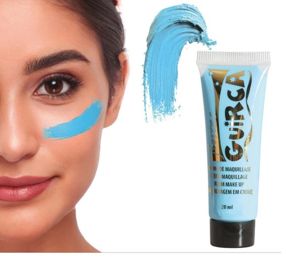 Modrý make-up v tubě - Smurf - Halloween - 20 ml
