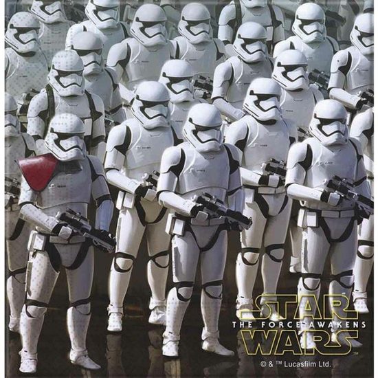 Ubrousky STAR WARS - Hvězdné Války - The Force Awaknes - 33x33 cm - 20 ks