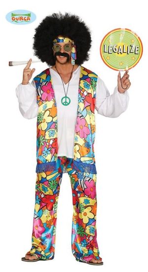 Kostým Hipisák, vel. M (48-50) - Hippies