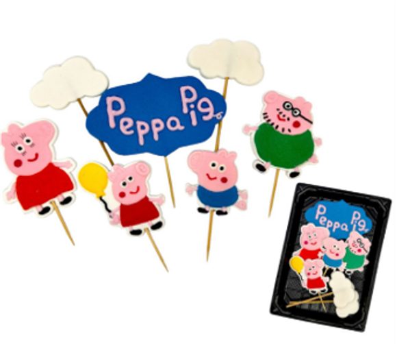 Sada zápichů „Peppa Pig“