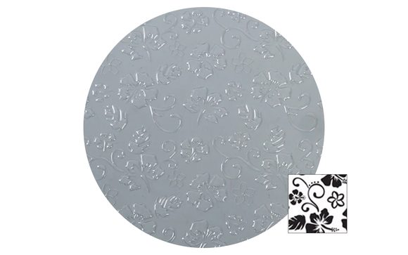 Strukturální folie Květinky