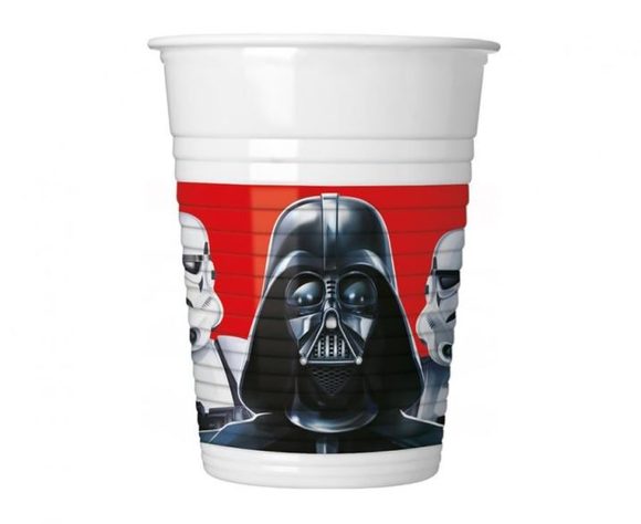 Kelímky plastové STAR WARS - Hvězdné války - 200 ml - 8 ks