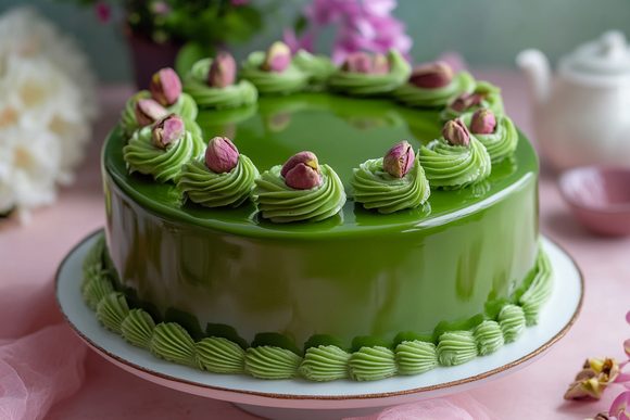 Zrcadlová poleva Pistácie 500 g