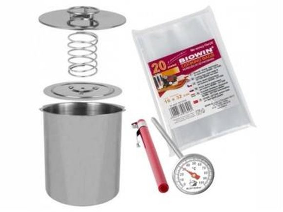 Šunkovar na 1,5kg masa s teploměrem a sáčky