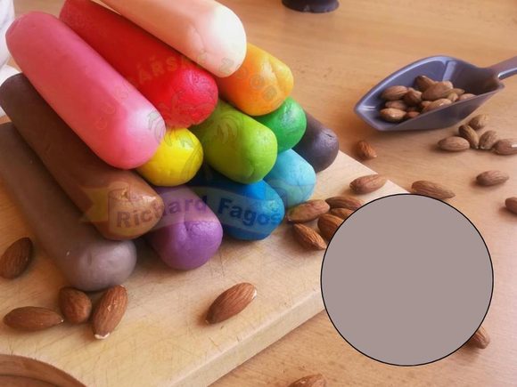 Marcipán šedý 1:3 - 500g šedý