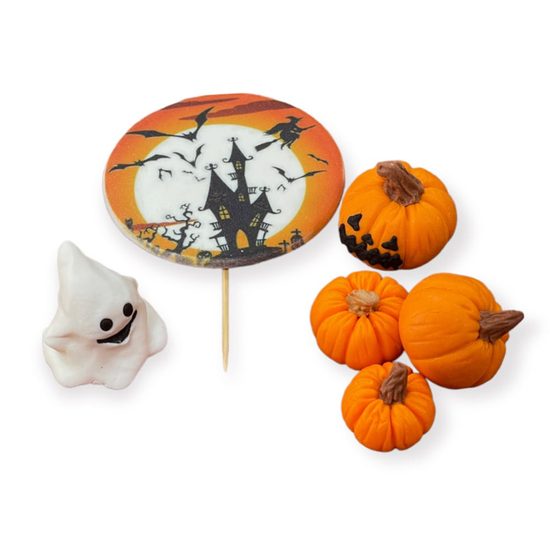Halloweenská sada cukrových dekorací