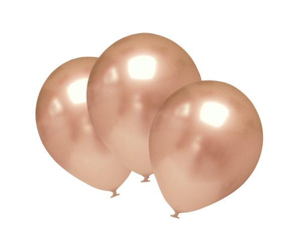 Balonky chromové 6 ks Balonky.cz