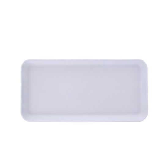 Tác plast obdélník 29,5x15 cm BÍLÁ