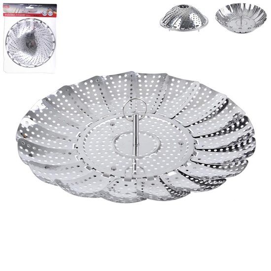 Pařáček kov skládací 28 cm TETA