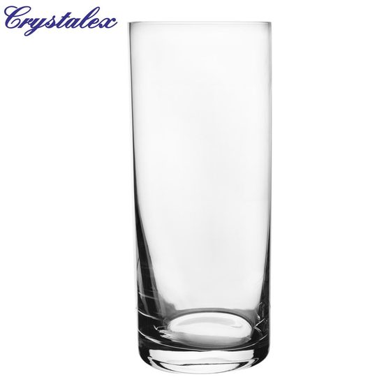 Váza sklo 10,5x25,5 cm