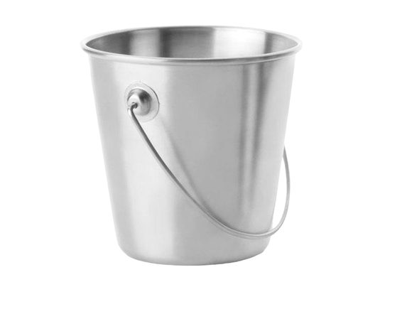 Mini kyblík nerez - 9 cm