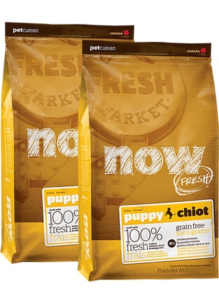 NOW! FRESH Grain Free Puppy 2 x 11,4 kg