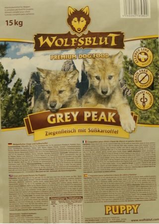 Wolfsblut Grey Peak Puppy 15 kg SLEVA