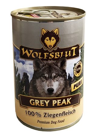 Konzerva pro psy Wolfsblut Grey Peak PURE 395 g