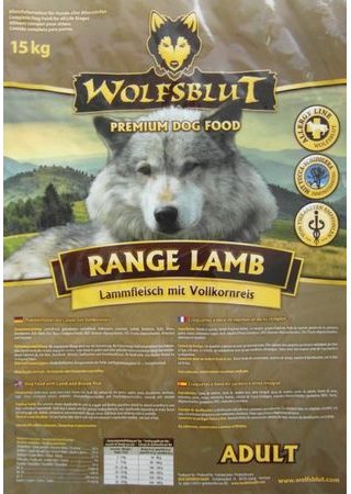 Wolfsblut Range Lamb 15 kg