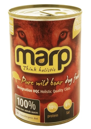 Marp Pure Wild Boar konzerva pro psy 400 g