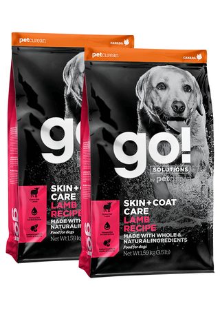 GO! Skin&Coat Lamb Dog Food 2 x 11,4kg