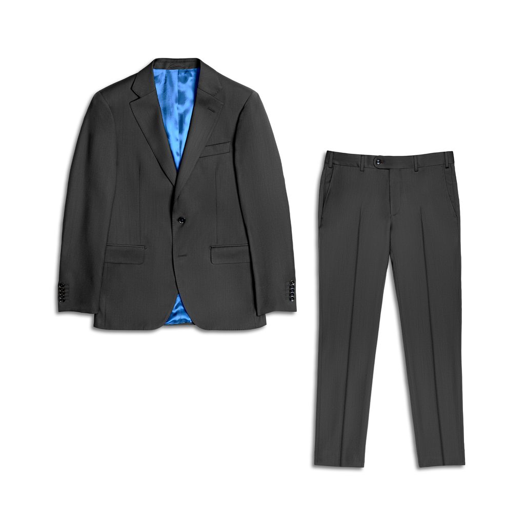 Gentleman Store - Vlnený oblek John & Paul - šedý - John & Paul - Obleky,  saká a vesty - Oblečenie