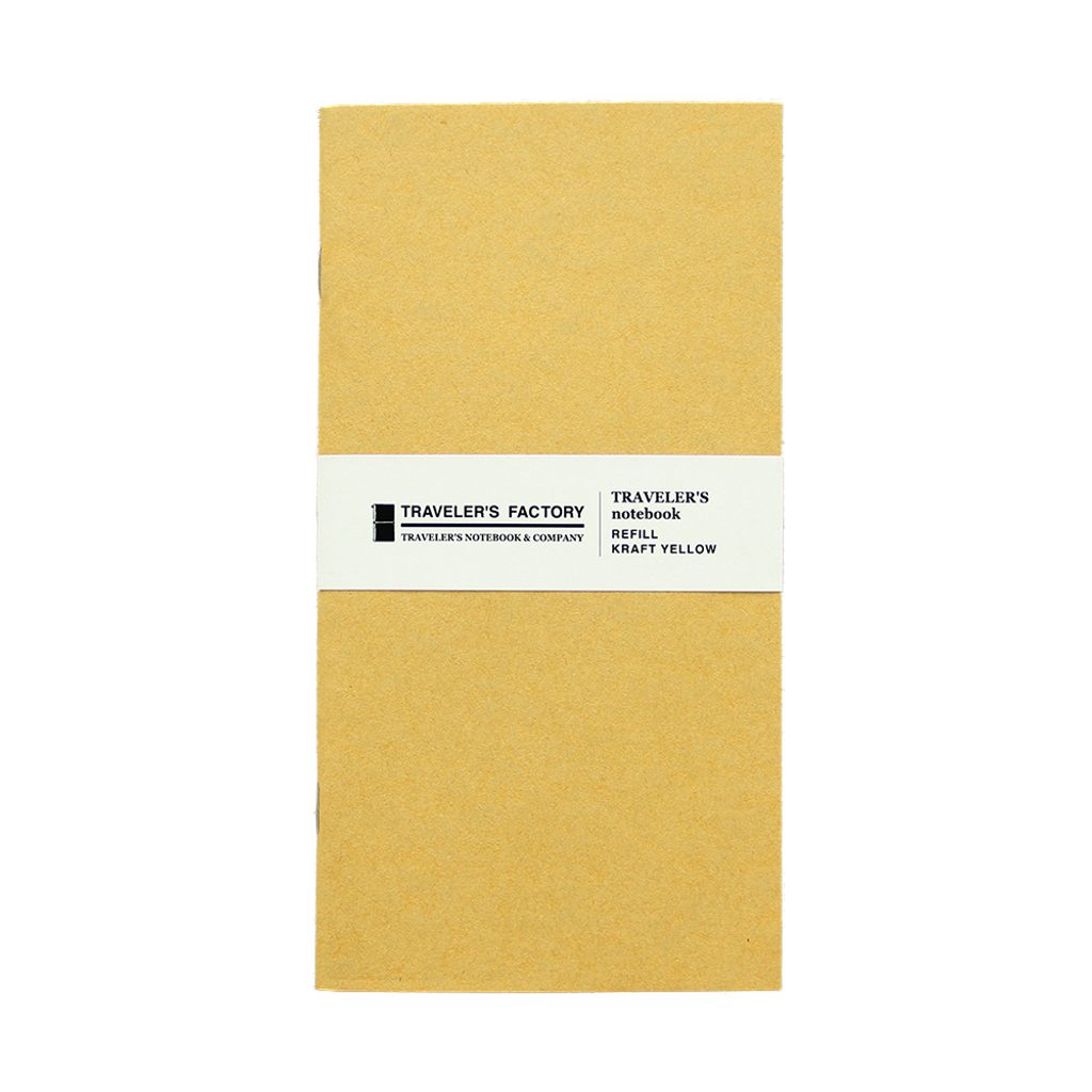 Gentleman Store - Náplň: Žltý kartónový papier - TRAVELER'S COMPANY -  Náplne Traveler's Notebook - Papiernicky tovar, Doplnky