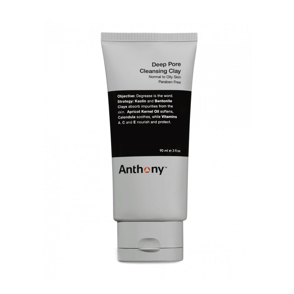 Gentleman Store - Hĺbkovo čistiaca ílová maska na tvár Anthony (90 ml) -  Anthony - Pleťová kozmetika - Kozmetika