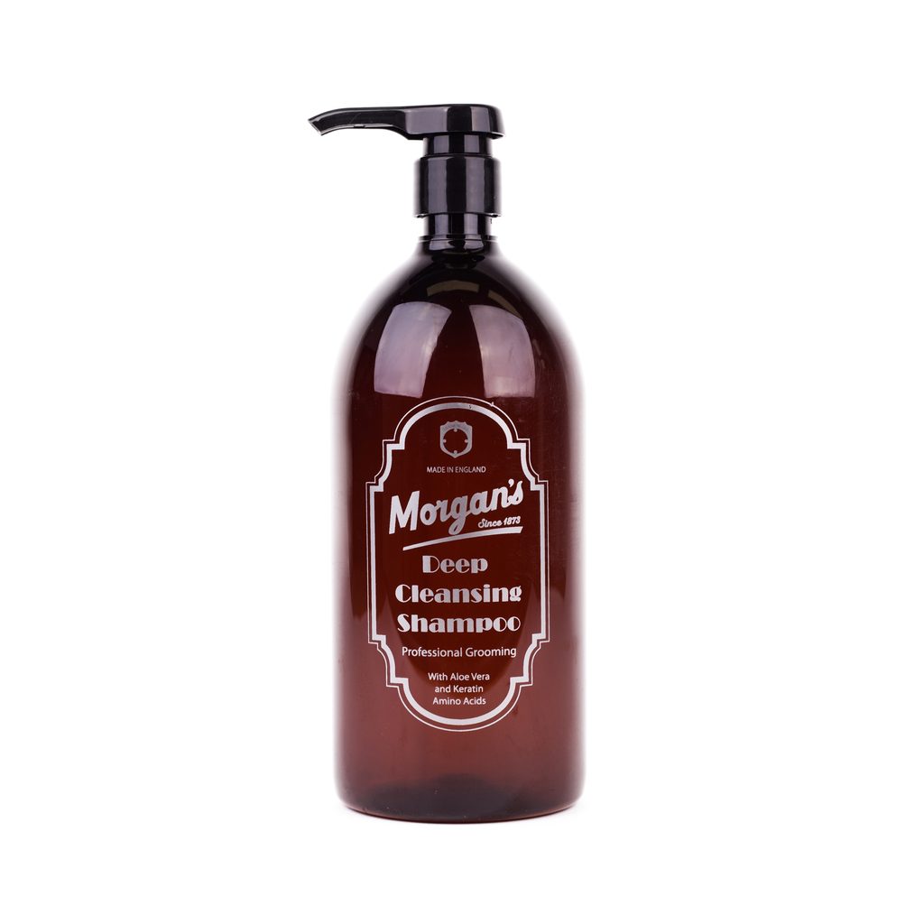 Gentleman Store - Hĺbkovo čistiaci šampón na vlasy Morgan's (1000 ml) -  Morgan's - Pre barbershopy - Príslušenstvo, Holenie