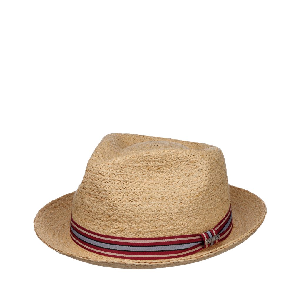 Gentleman Store - Klobúk z raffia slamy Stetson Player - Stetson - Klobúky  a čiapky - Oblečenie
