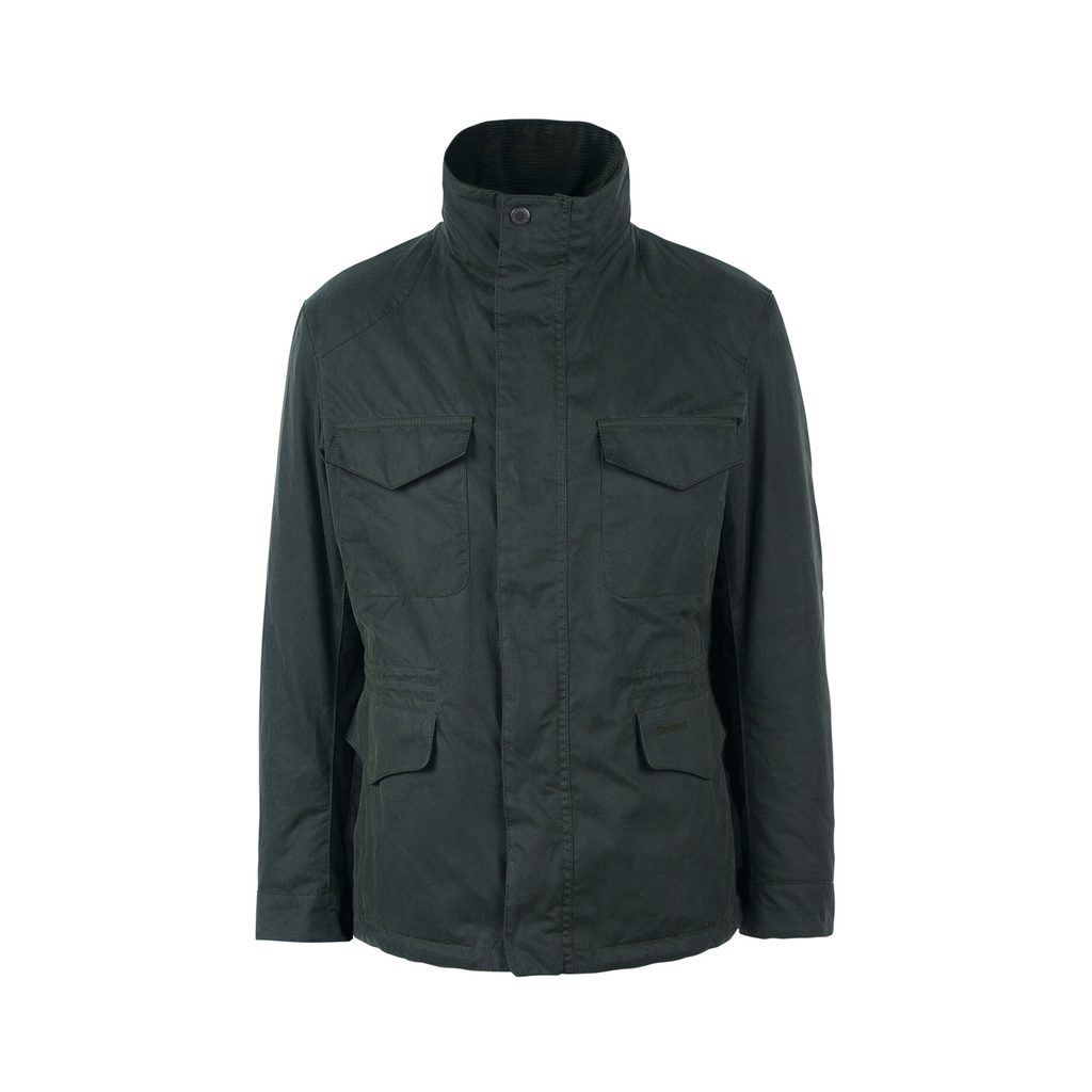 Gentleman Store Barbour Emble Wax Jacket — Sage Barbour Voskované