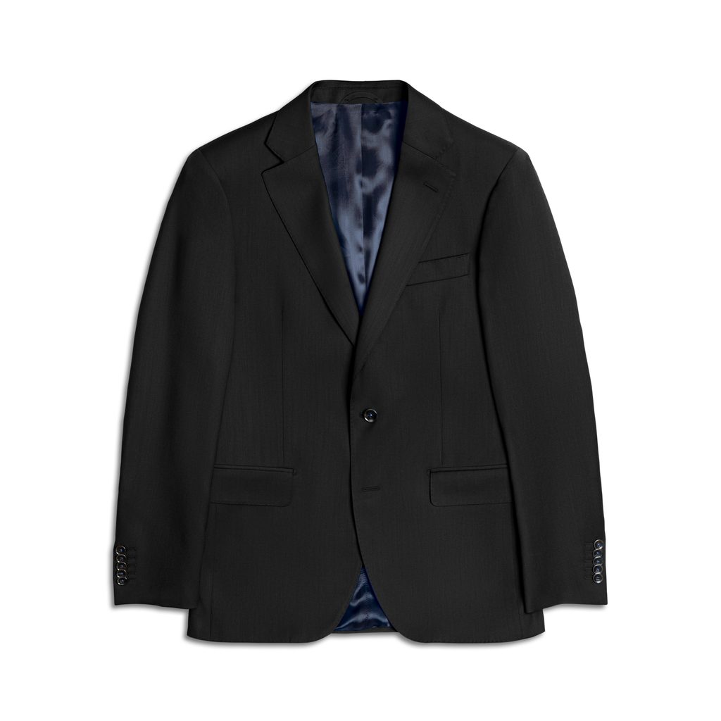 Gentleman Store - Vlnený oblek John & Paul - čierny - John & Paul - Obleky,  saká a vesty - Oblečenie