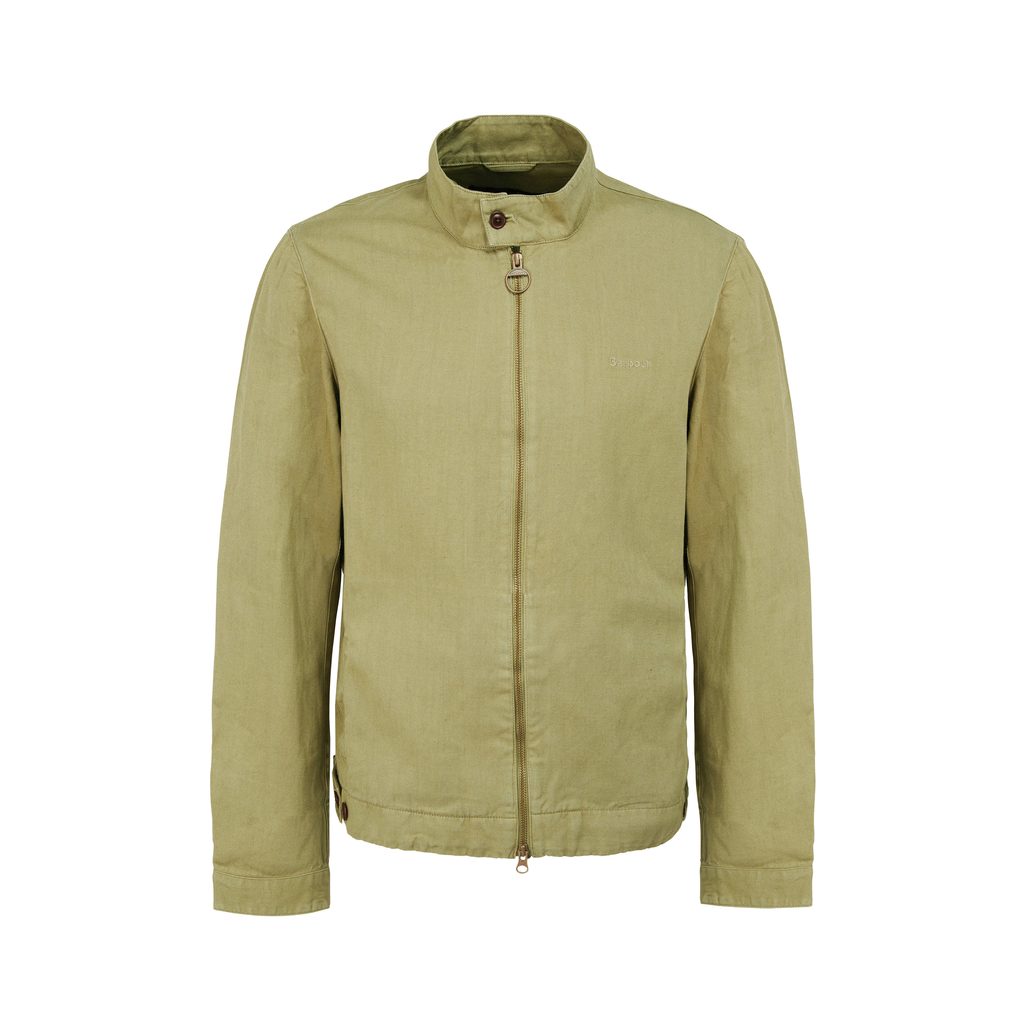 Gentleman Store - Ľahká bunda Barbour Overdyed Harrington - Bleached Olive  - Barbour - Bundy a kabáty - Oblečenie