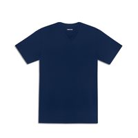V-neck tričko John & Paul — Navy