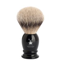 Mühle Classic Shaving Brush (Silvertip Badger, Black Resin)