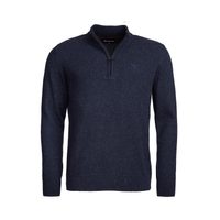 Barbour Essential Tisbury Half Zip Knitted Jumper — Navy