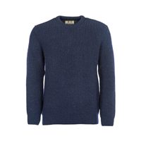 Barbour New Tyne Crew Jumper — Denim