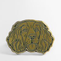 Barbour Dog Pin — Spaniel