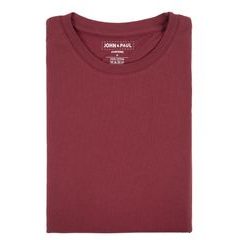 Poriadne tričko John & Paul - vínové