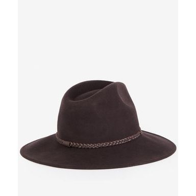 Barbour Tack Fedora — Olive Melange