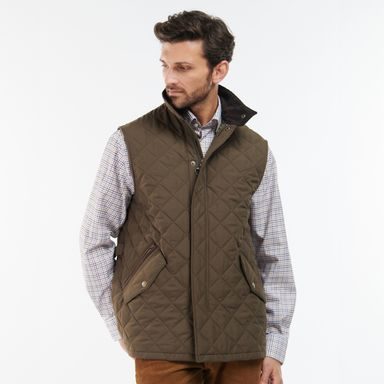 Barbour Shoveler Gilet — Dark Olive