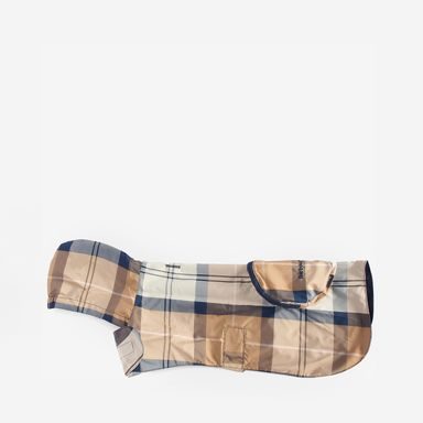 Barbour Packable Tartan Dog Coat — Primrose Hessian