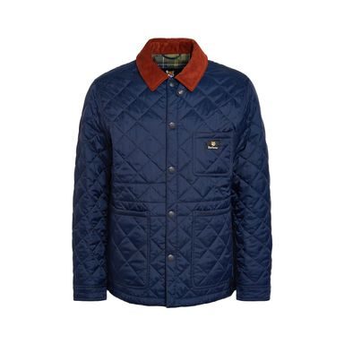 Brooksfield Quilted Corduroy Jacket — Camel